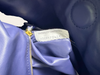Bottega Veneta Hop Small Duke Navy Intrecciato — detail: close-up of the interior "Originality Certified" authenticity tag.