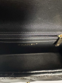 Mini Rectangular Flap Black Lambskin 8