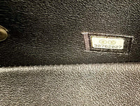 Mini Rectangular Flap Black Lambskin 9