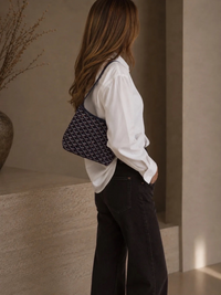 Bohème Mini Hobo Navy Goyardine 7
