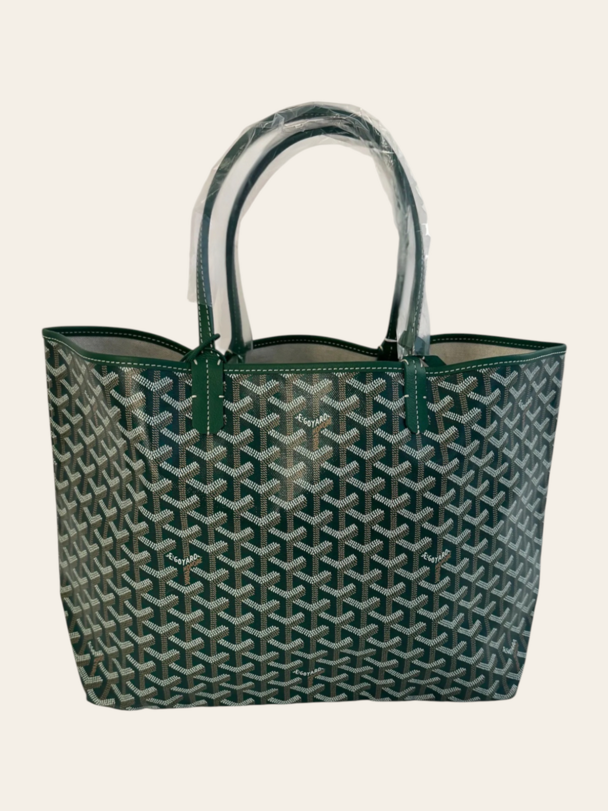 Saint Louis PM Green Goyardine