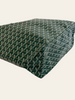 Goyard Saint Louis PM Green Goyardine — base/corner view from a different angle.