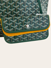 Saint Louis PM Green Goyardine 7