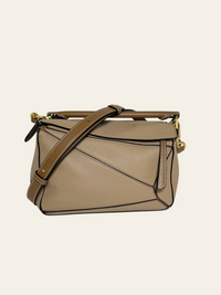 Small Puzzle Sand Calfskin 2