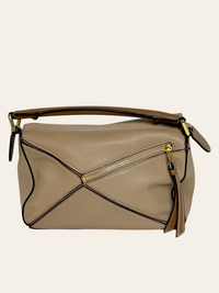 Small Puzzle Sand Calfskin 3