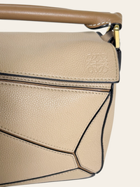Small Puzzle Sand Calfskin 5